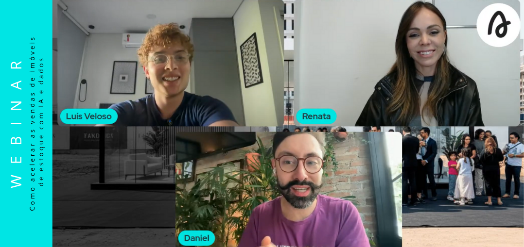 Como acelerar as vendas de imóveis de estoque com IA e dados: insights do webinar da Morada.ai