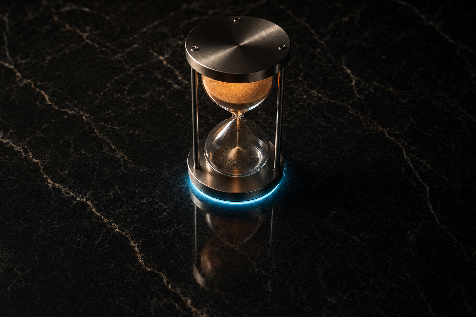 ampulheta representando o tempo de resposta de leads para incorporadoras - Não basta escolher o melhor CRM imobiliário para incorporadoras, se você não tem um atendimento ágil