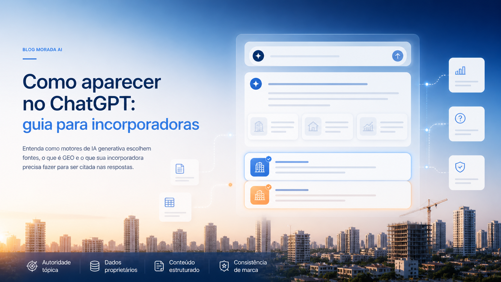 Como aparecer no ChatGPT: guia para incorporadoras