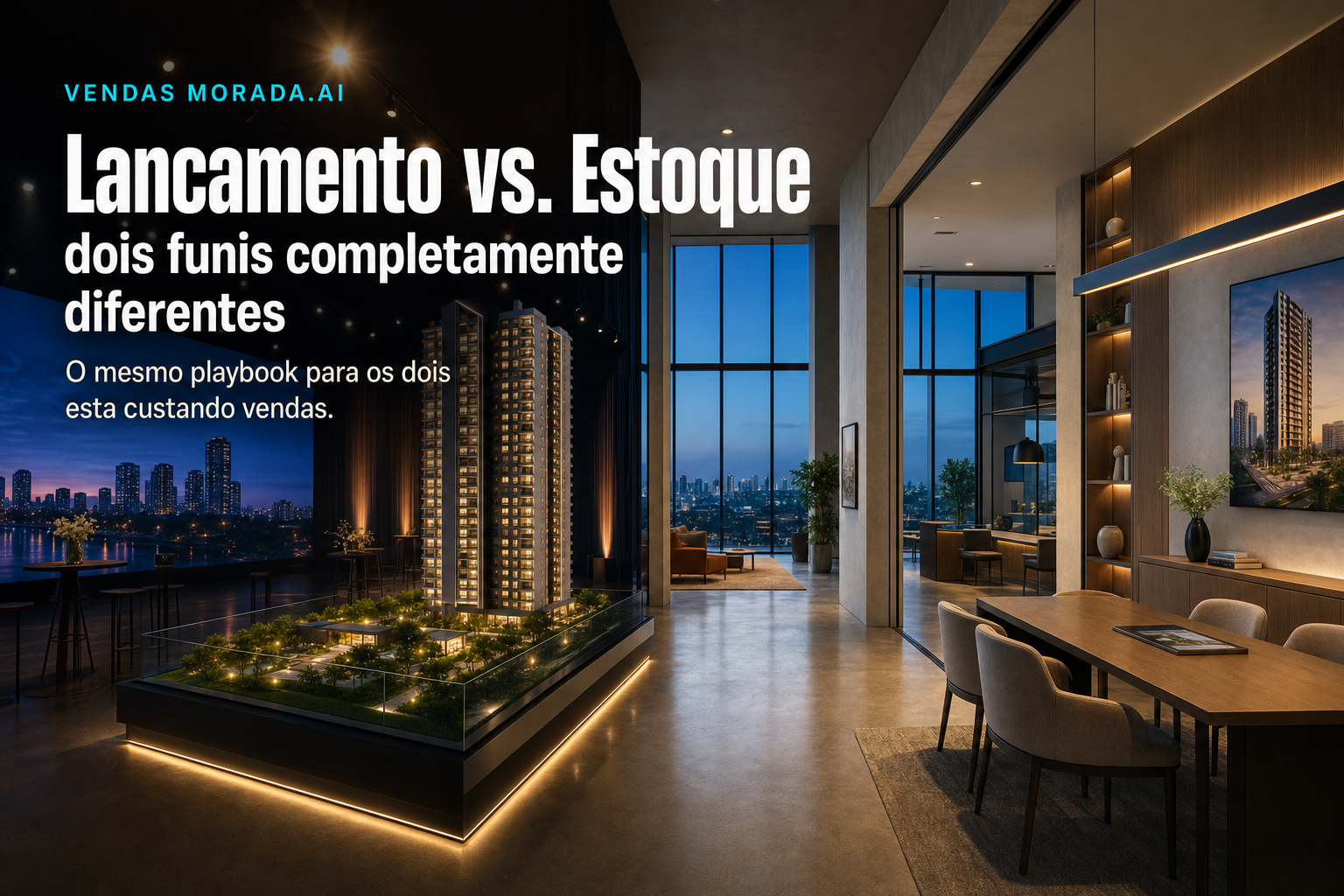 Funil de lançamento vs. funil de estoque: por que usar o mesmo playbook para os dois está custando vendas