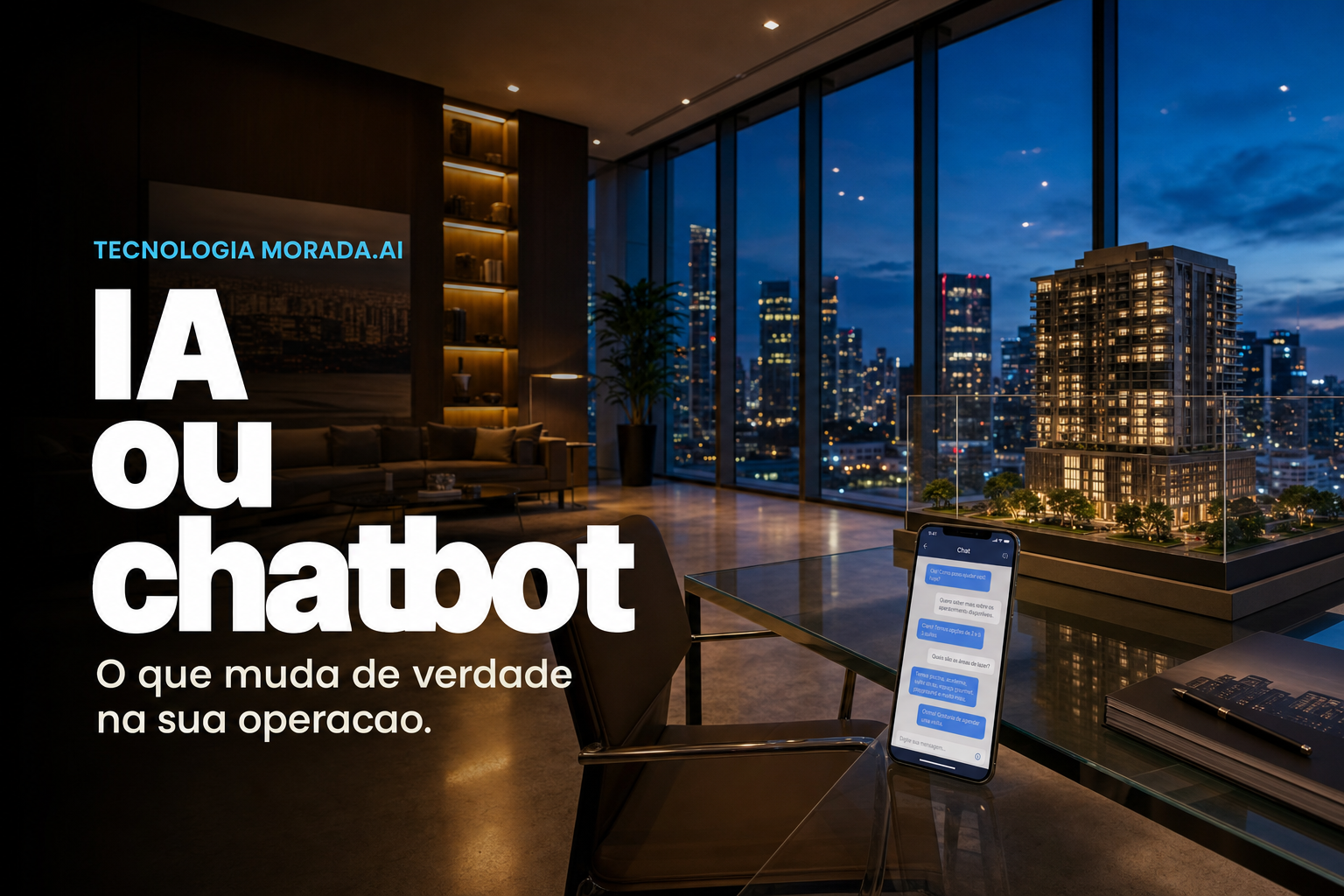 IA ou chatbot? A diferença que custa vendas no mercado imobiliário