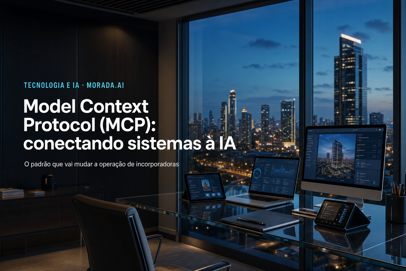 Model Context Protocol (MCP): o que é e por que vai mudar a operação de incorporadoras