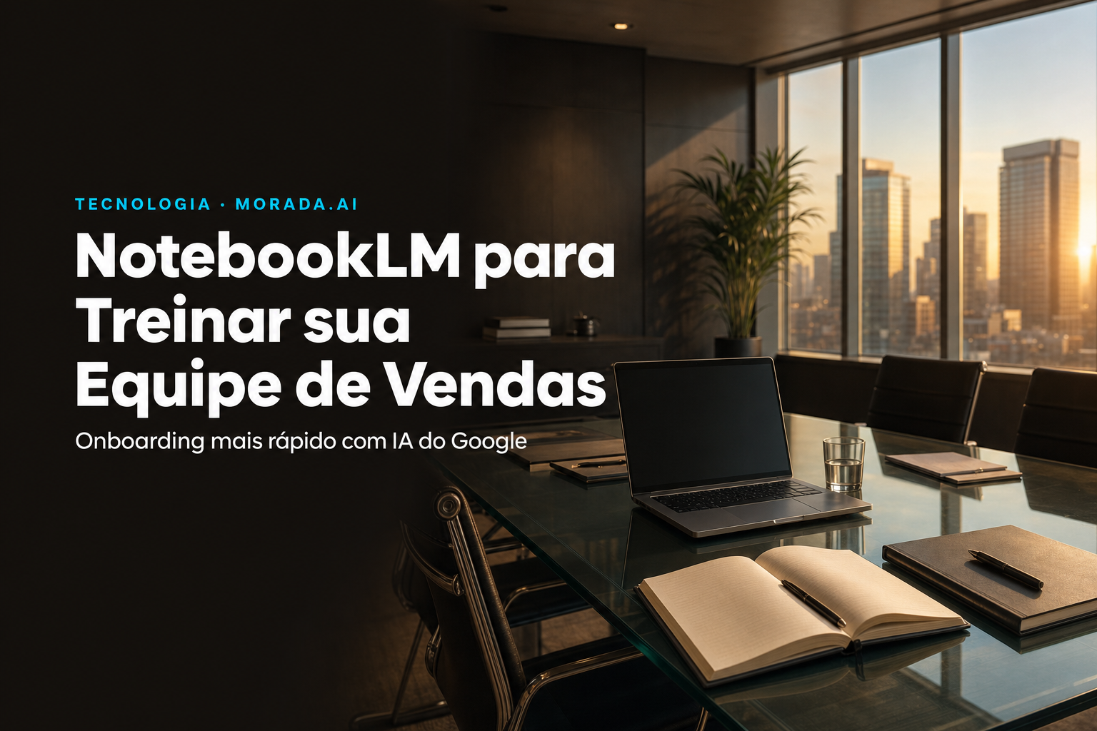 Como Usar o NotebookLM para Treinar sua Equipe de Vendas Imobiliária