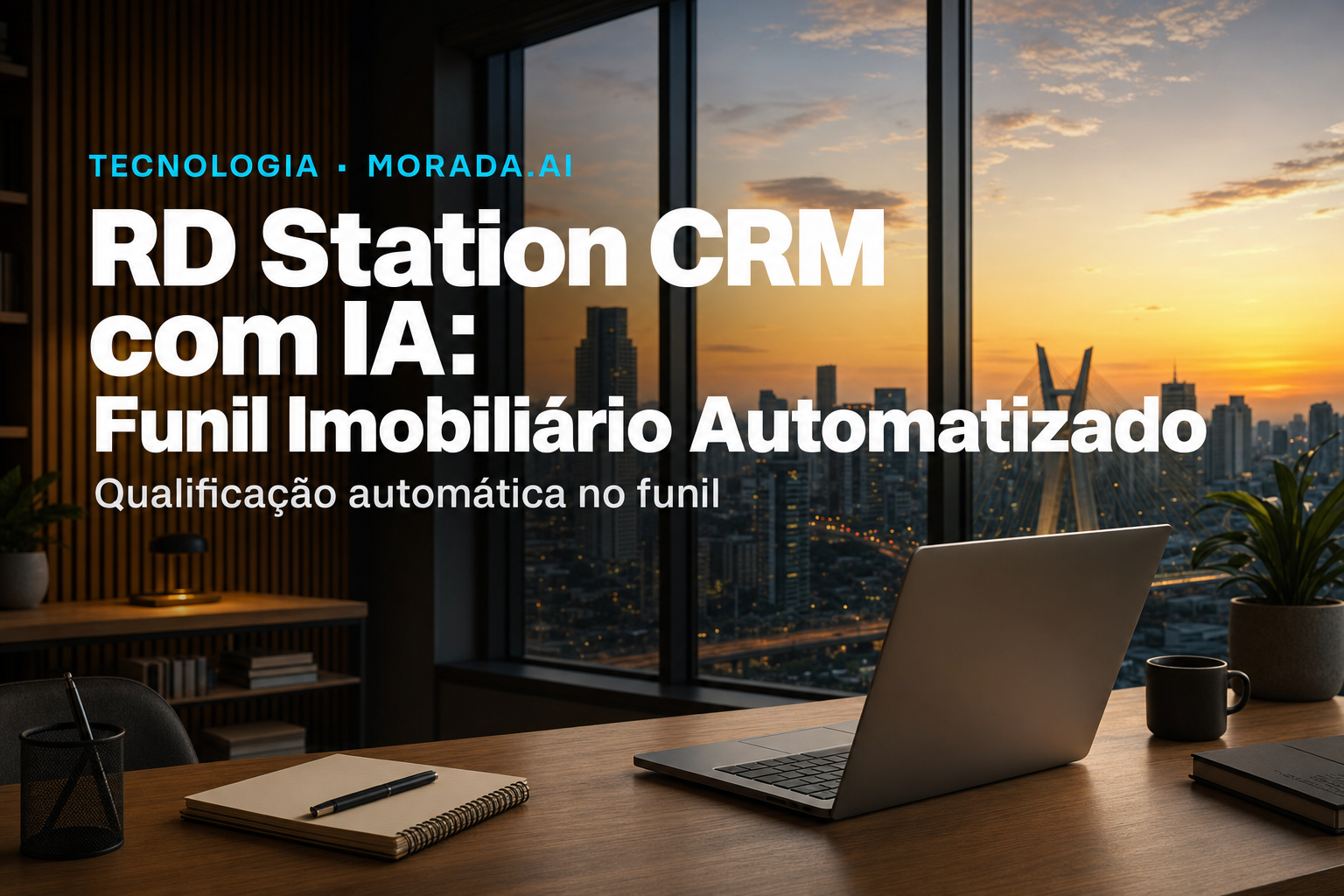 RD Station CRM com IA: Qualificação Automática no Funil Imobiliário