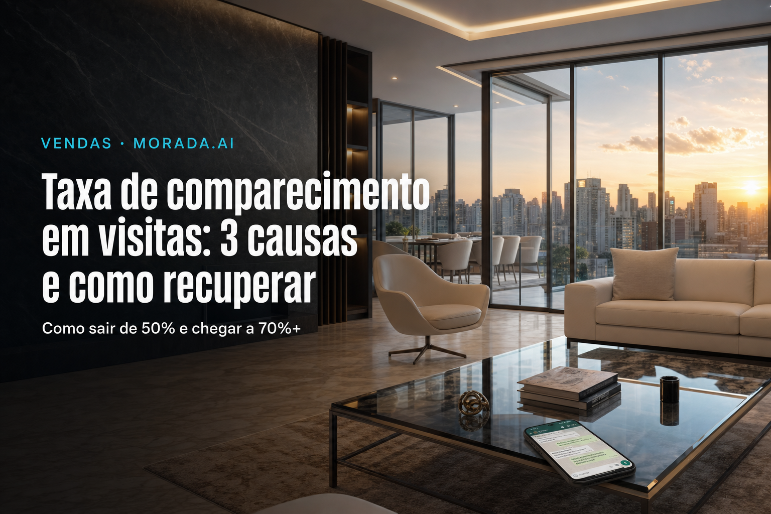 Taxa de comparecimento em visitas: 3 causas e como recuperar