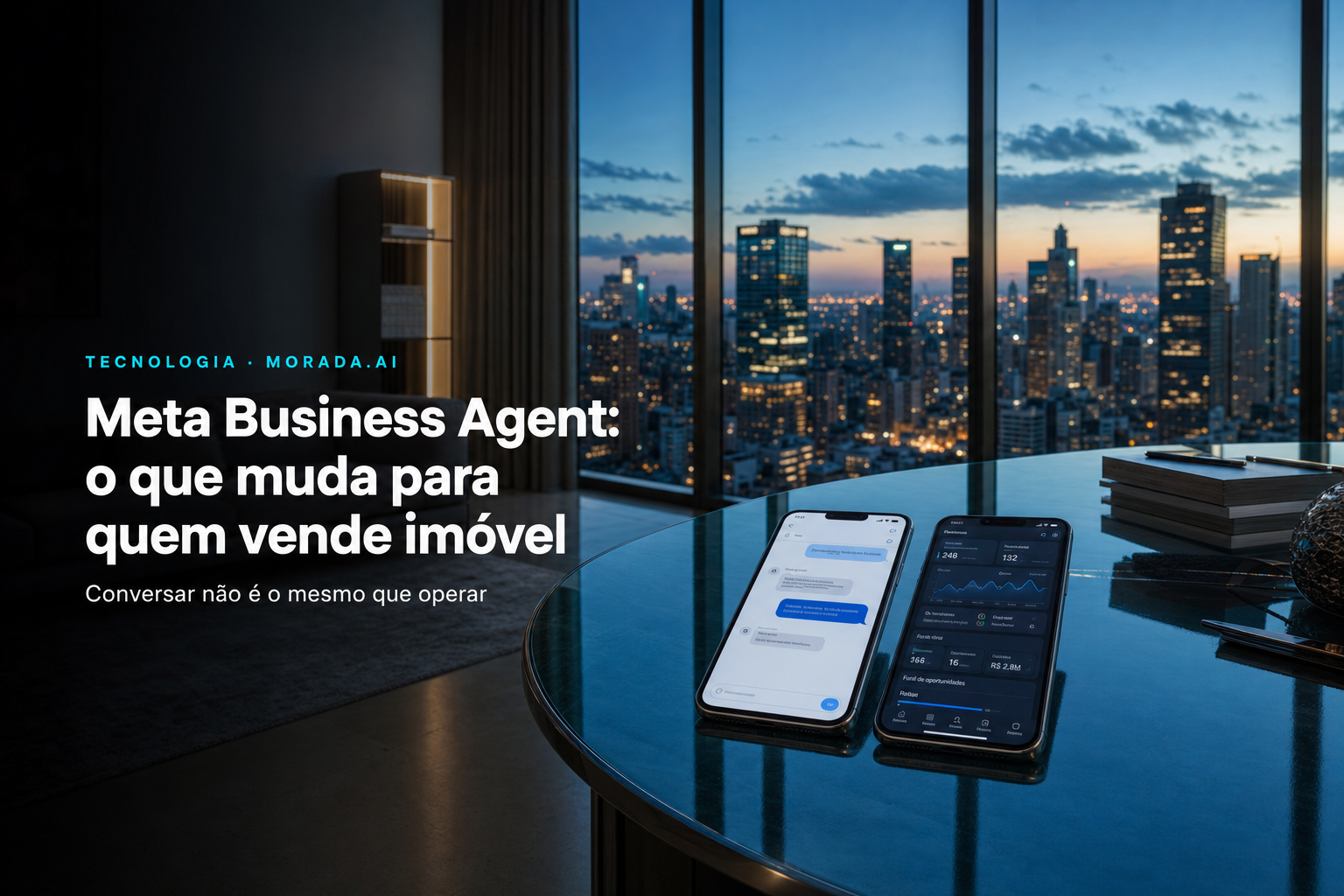 Meta Business Agent: o que muda para quem vende imóvel