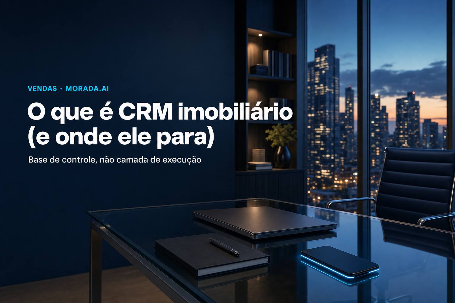 O que é CRM imobiliário (e onde ele para)